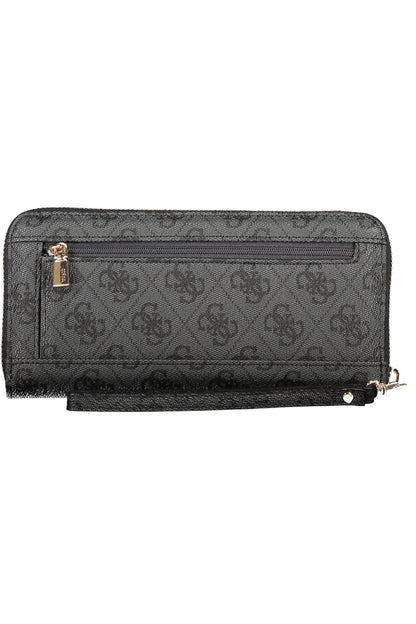 GUESS JEANS PORTAFOGLIO DONNA NERO