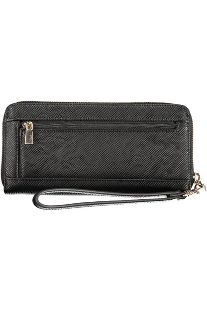 GUESS JEANS PORTAFOGLIO DONNA NERO