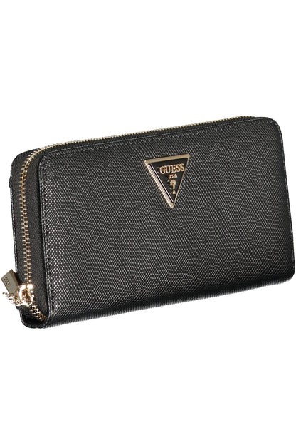 GUESS JEANS PORTAFOGLIO DONNA NERO