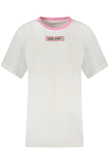 GUESS JEANS T-SHIRT MANICHE CORTE DONNA