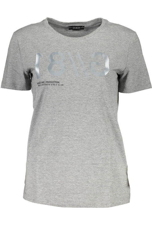GUESS JEANS T-SHIRT MANICHE CORTE DONNA