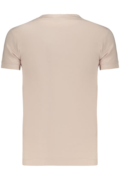 GUESS JEANS T-SHIRT MANICHE CORTE DONNA ROSA