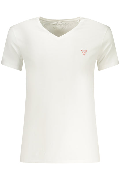 GUESS JEANS T-SHIRT MANICHE CORTE UOMO BIANCO
