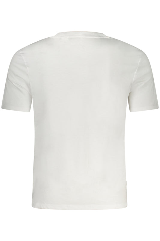 GUESS JEANS T-SHIRT MANICHE CORTE UOMO BIANCO