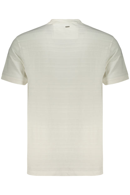 GUESS JEANS T-SHIRT MANICHE CORTE UOMO BIANCO
