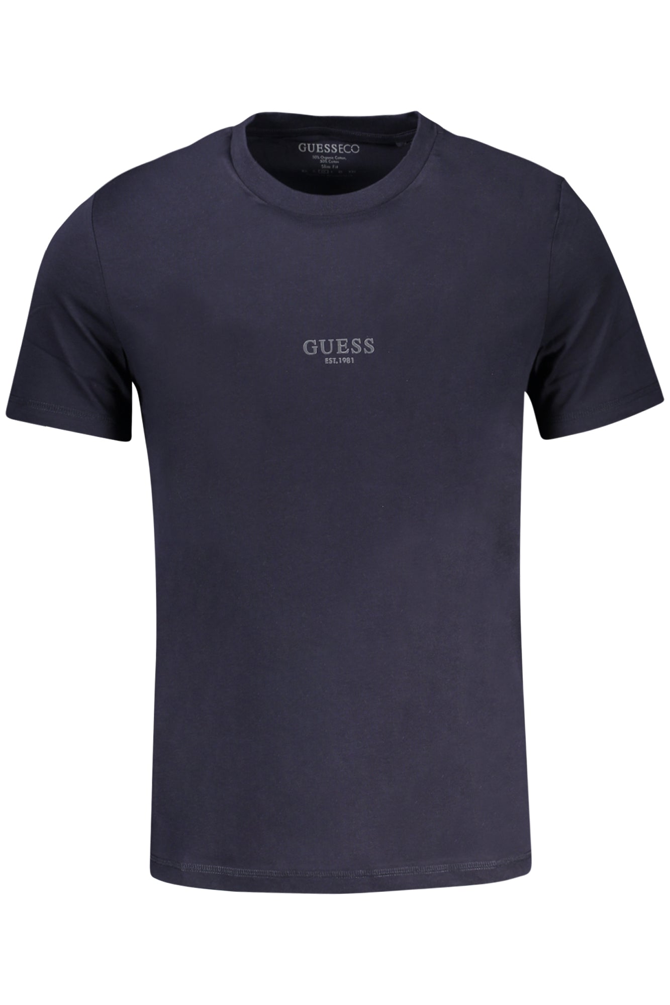 GUESS JEANS T-SHIRT MANICHE CORTE UOMO BLU