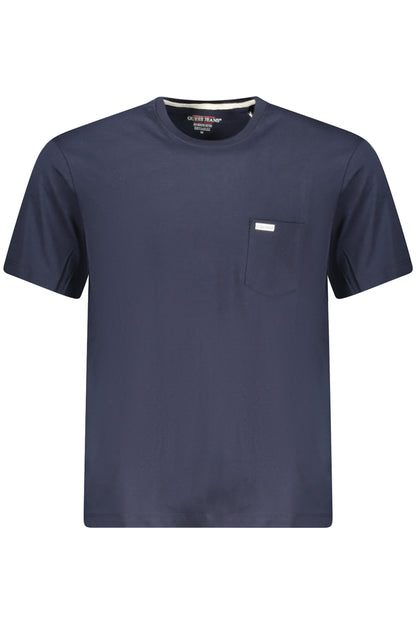 GUESS JEANS T-SHIRT MANICHE CORTE UOMO BLU