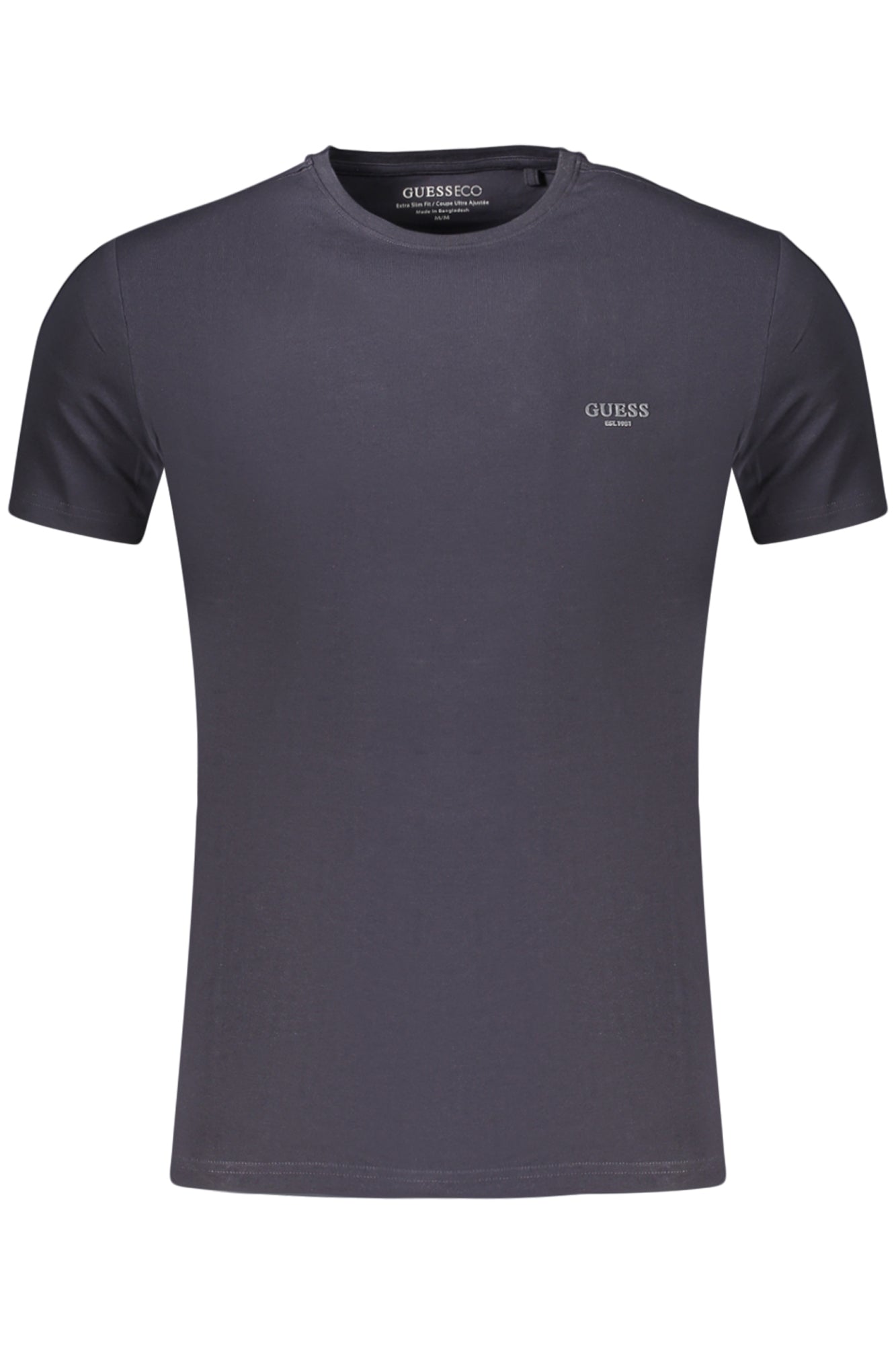 GUESS JEANS T-SHIRT MANICHE CORTE UOMO BLU