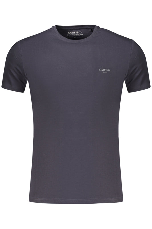 GUESS JEANS T-SHIRT MANICHE CORTE UOMO BLU