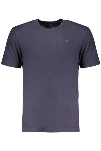 GUESS JEANS T-SHIRT MANICHE CORTE UOMO BLU