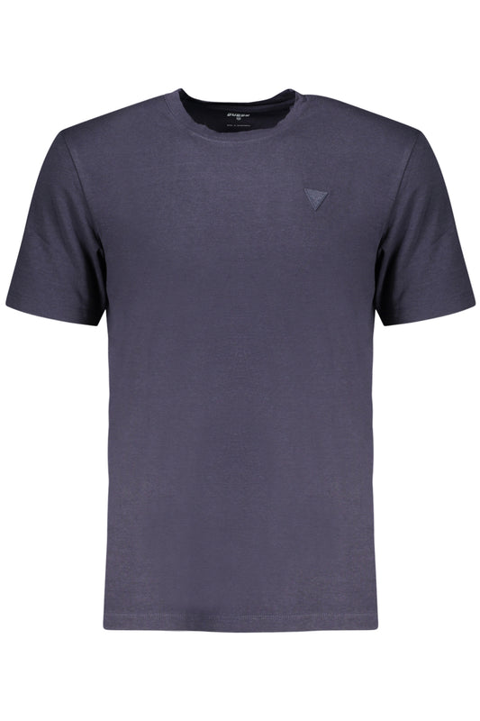 GUESS JEANS T-SHIRT MANICHE CORTE UOMO BLU