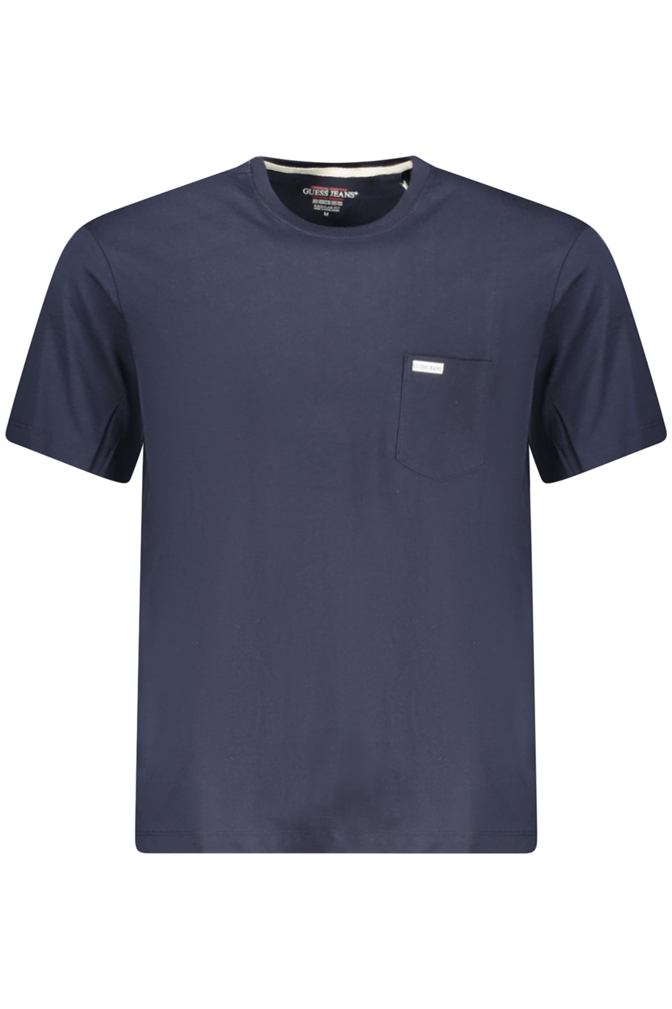 GUESS JEANS T-SHIRT MANICHE CORTE UOMO BLU
