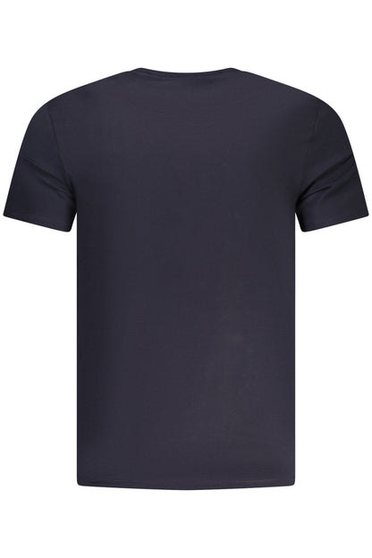 GUESS JEANS T-SHIRT MANICHE CORTE UOMO BLU