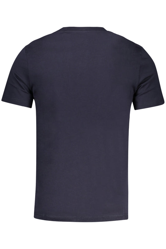 GUESS JEANS T-SHIRT MANICHE CORTE UOMO BLU