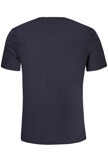 GUESS JEANS T-SHIRT MANICHE CORTE UOMO BLU