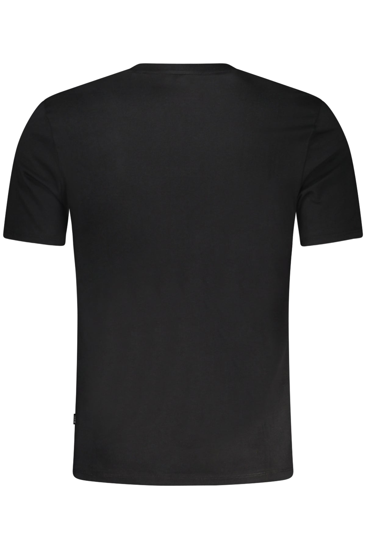 GUESS JEANS T-SHIRT MANICHE CORTE UOMO NERO