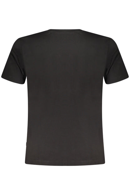 GUESS JEANS T-SHIRT MANICHE CORTE UOMO NERO