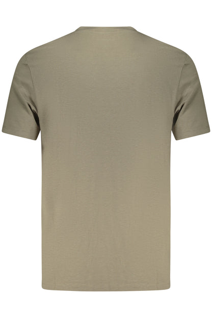 GUESS JEANS T-SHIRT MANICHE CORTE UOMO VERDE