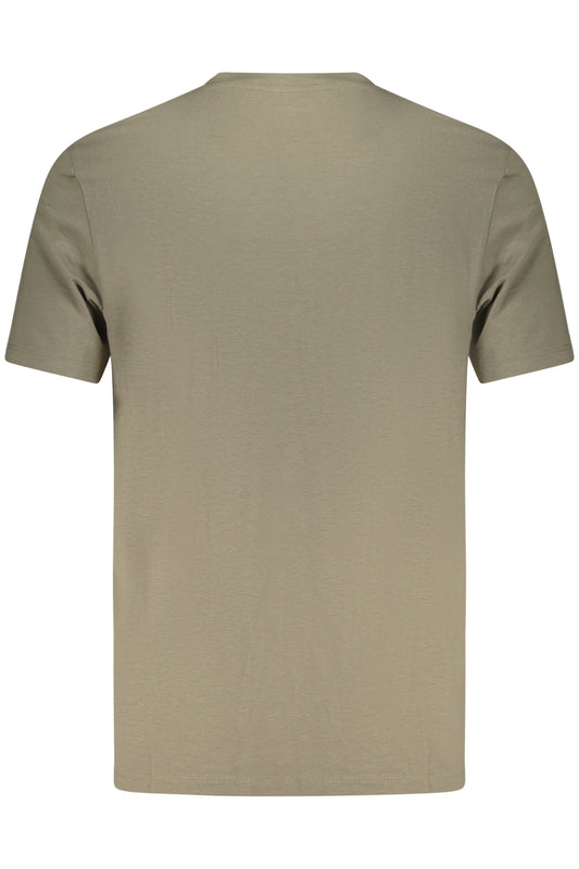 GUESS JEANS T-SHIRT MANICHE CORTE UOMO VERDE