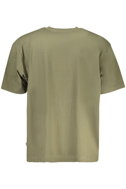 GUESS JEANS T-SHIRT MANICHE CORTE UOMO VERDE