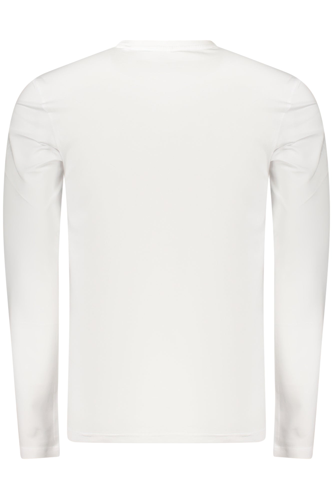 GUESS JEANS T-SHIRT MANICHE LUNGHE UOMO BIANCO