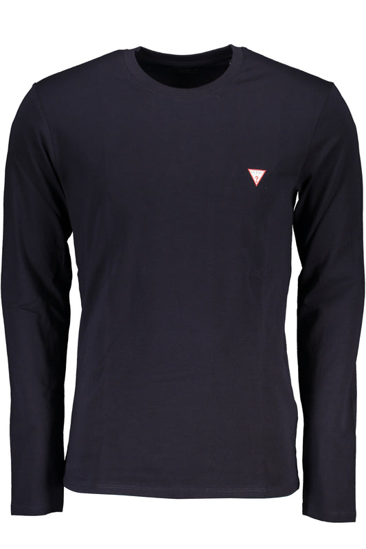 GUESS JEANS T-SHIRT MANICHE LUNGHE UOMO BLU