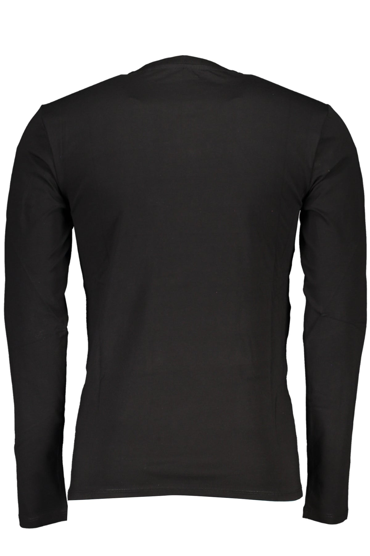 GUESS JEANS T-SHIRT MANICHE LUNGHE UOMO NERO