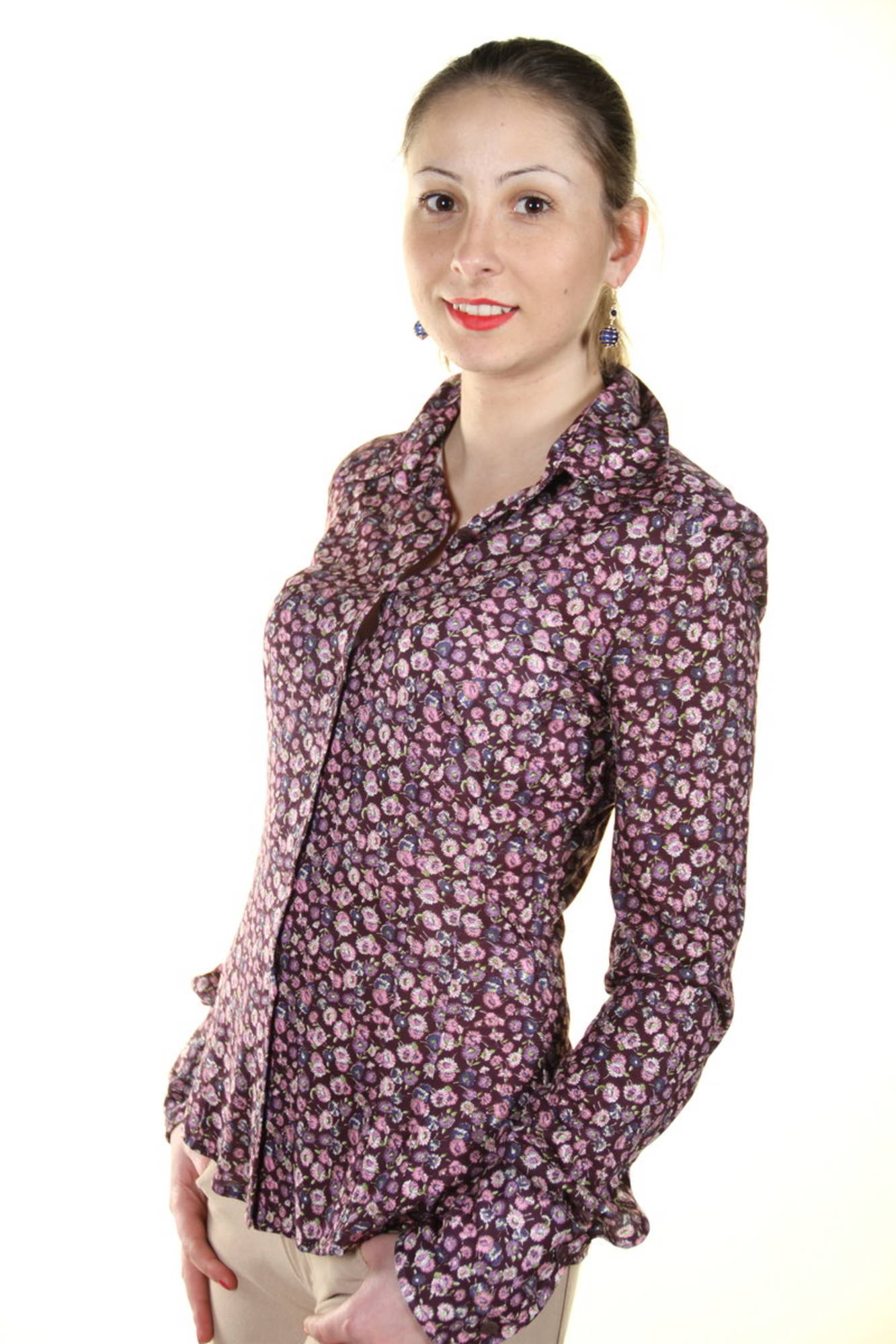 HOLIDAY INN CAMICIA MANICHE LUNGHE DONNA
