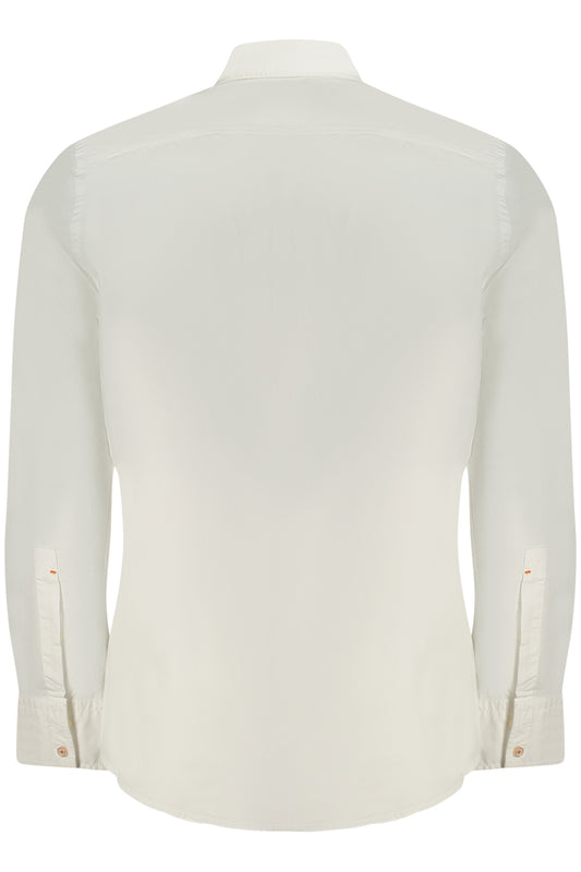 BOSS HUGO BOSS CAMICIA MANICHE LUNGHE UOMO BIANCO