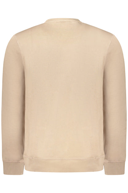 BOSS HUGO BOSS FELPA SENZA ZIP UOMO MARRONE