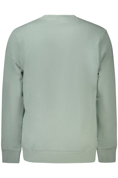 BOSS HUGO BOSS FELPA SENZA ZIP UOMO VERDE
