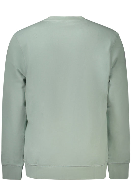 BOSS HUGO BOSS FELPA SENZA ZIP UOMO VERDE