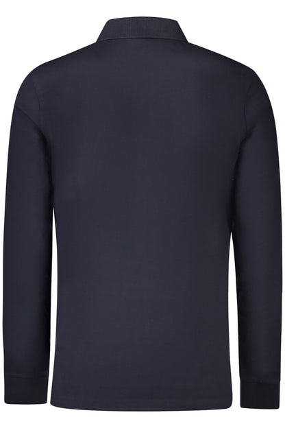 BOSS HUGO BOSS POLO MANICHE LUNGHE UOMO BLU