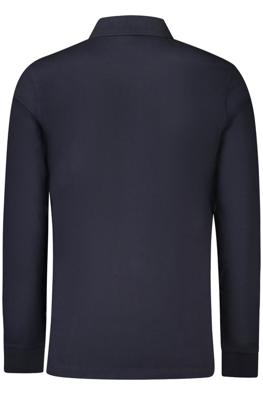 BOSS HUGO BOSS POLO MANICHE LUNGHE UOMO BLU
