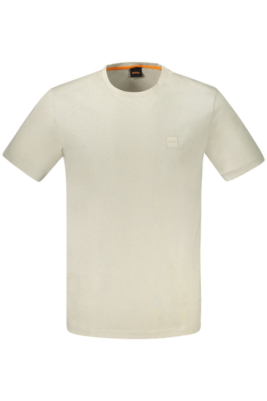 BOSS HUGO BOSS T-SHIRT MANICHE CORTE UOMO BEIGE