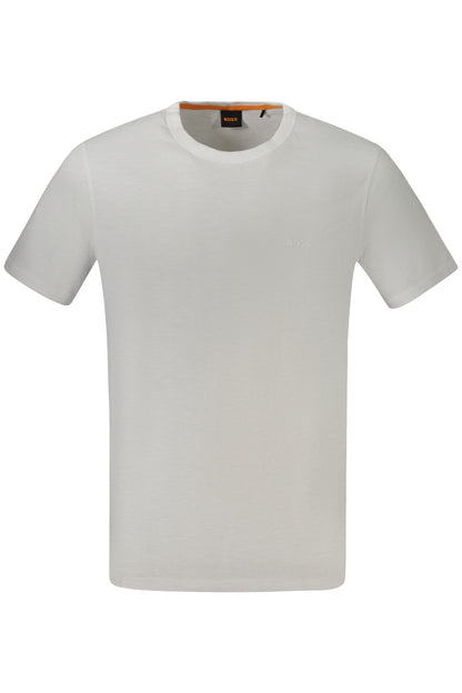 BOSS HUGO BOSS T-SHIRT MANICHE CORTE UOMO BIANCO