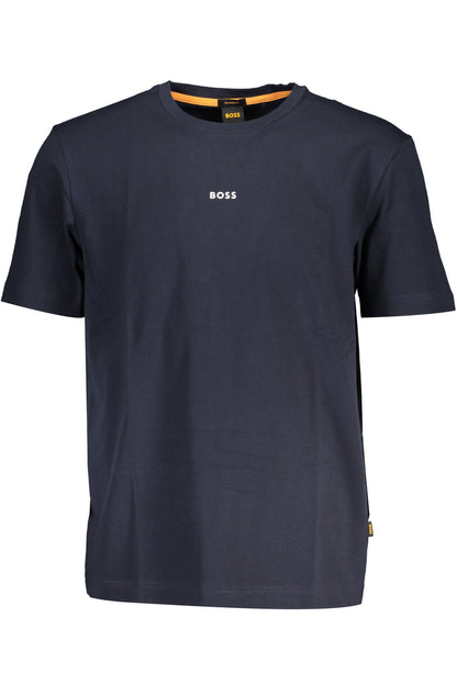 BOSS HUGO BOSS T-SHIRT MANICHE CORTE UOMO BLU