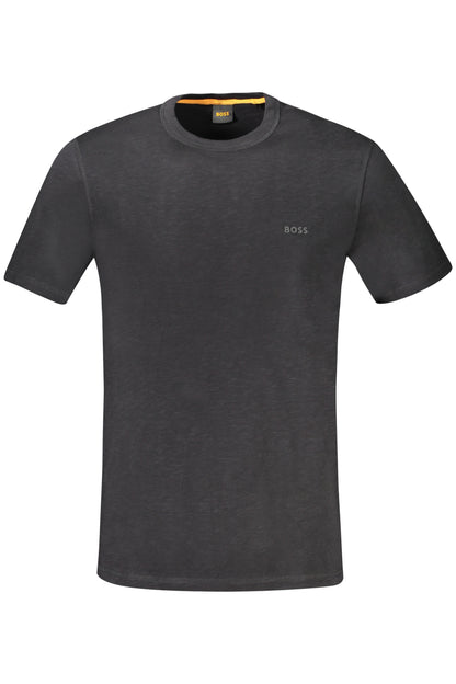 BOSS HUGO BOSS T-SHIRT MANICHE CORTE UOMO NERO