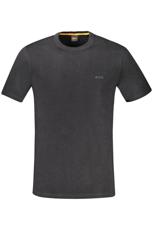BOSS HUGO BOSS T-SHIRT MANICHE CORTE UOMO NERO