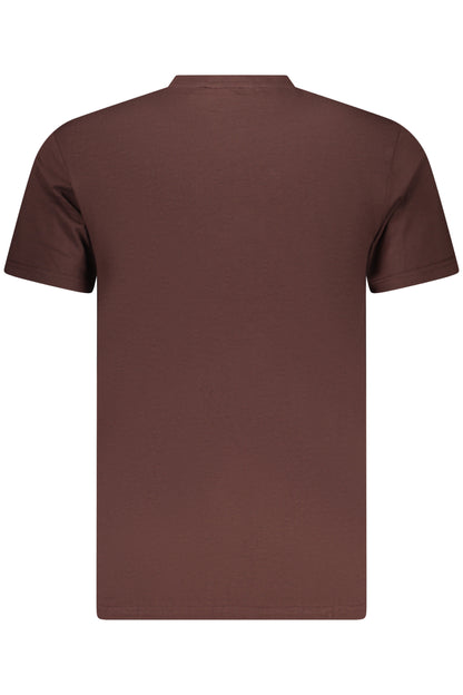 ICEBERG T-SHIRT MANICHE CORTE UOMO MARRONE