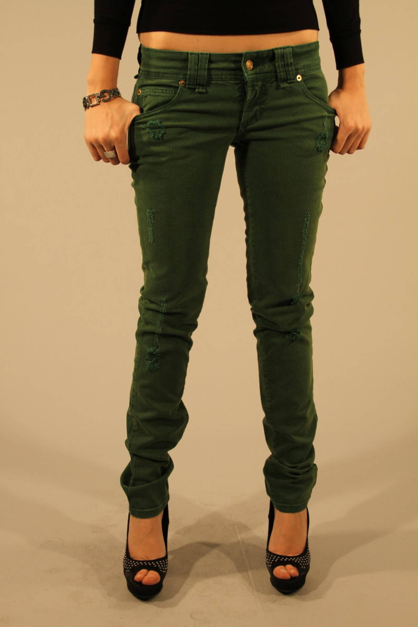 JOHN GALLIANO JEANS DENIM DONNA