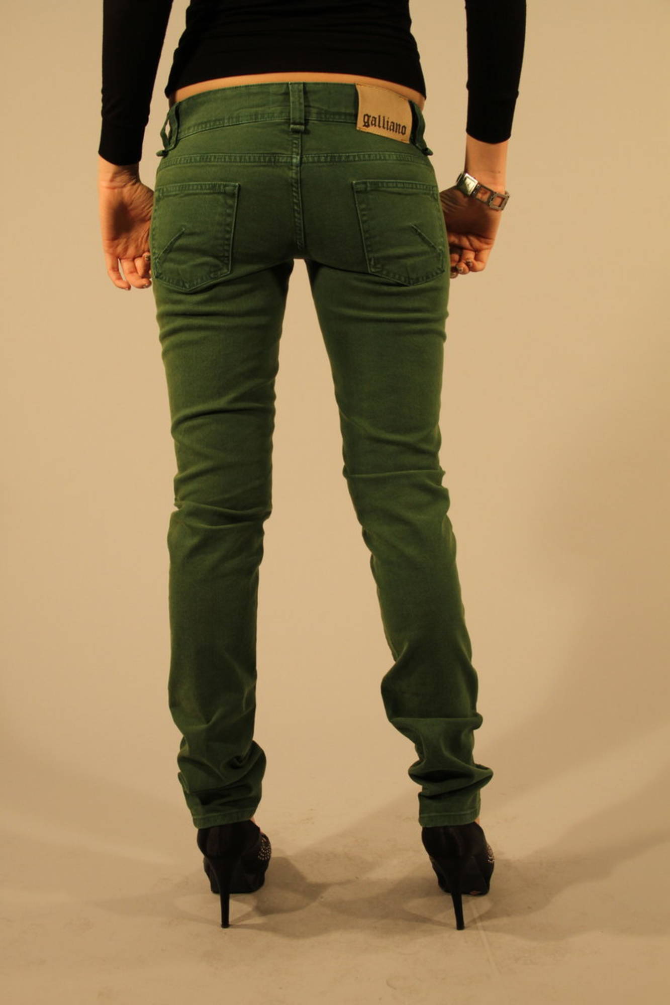 JOHN GALLIANO JEANS DENIM DONNA