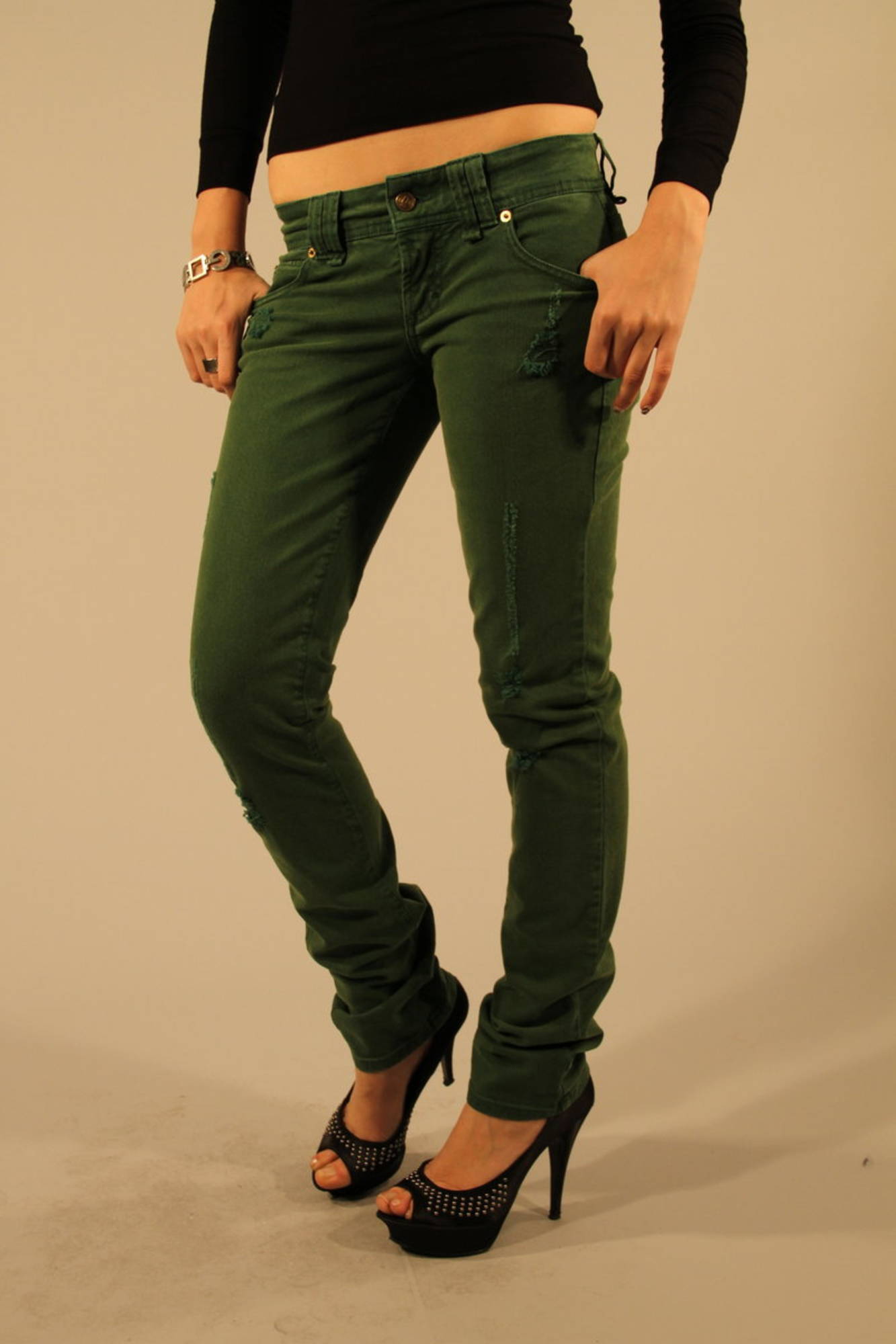 JOHN GALLIANO JEANS DENIM DONNA