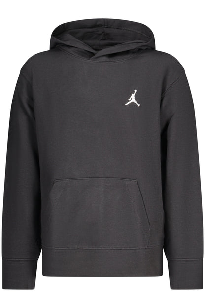 JORDAN FELPA CON ZIP BAMBINO NERO