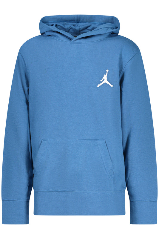 JORDAN FELPA SENZA ZIP BAMBINO BLU