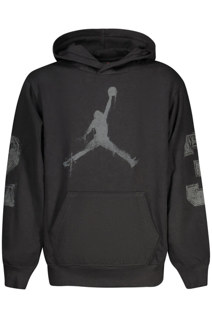 JORDAN FELPA SENZA ZIP BAMBINO NERO