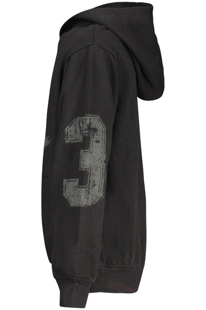 JORDAN FELPA SENZA ZIP BAMBINO NERO