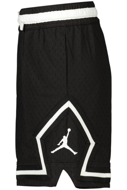 JORDAN PANTALONE SHORT BAMBINO NERO