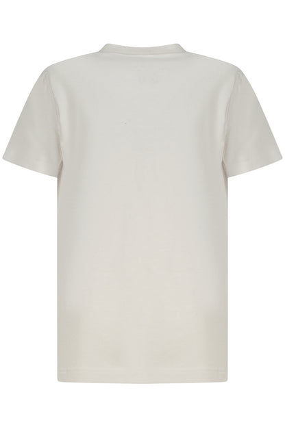 JORDAN T-SHIRT MANICHE CORTE BAMBINO BIANCO