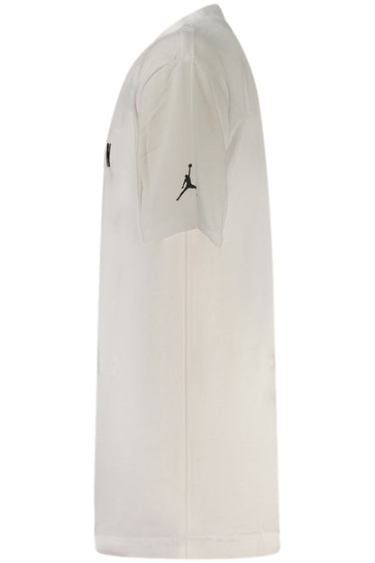 JORDAN T-SHIRT MANICHE CORTE BAMBINO BIANCO
